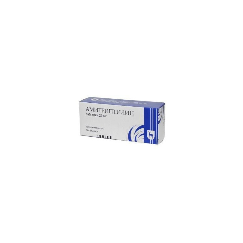 Buy Amitriptyline tablets 25mg №50