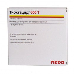 Buy Thioctacid 600 t ampoules 600mg / 24ml No. 5