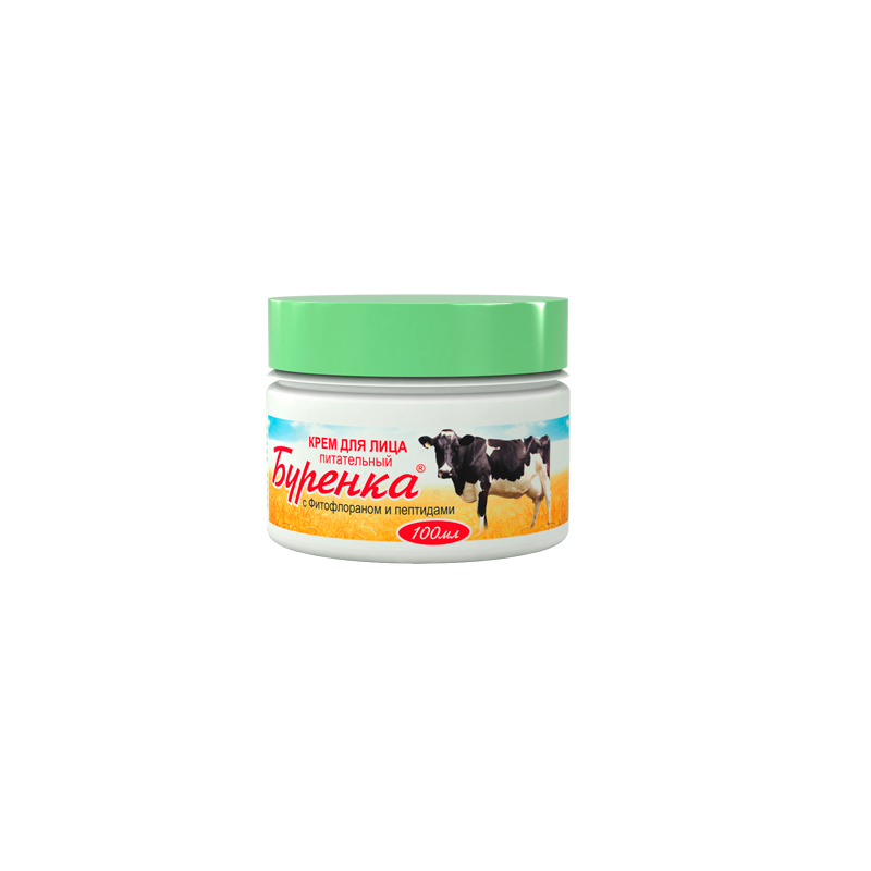 Buy Horsepower Burenka face cream nourished with phytoflora and peptide 100ml