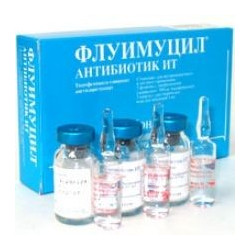 Buy Fluimucil powder for injection 500mg with dissolve bottle number 3