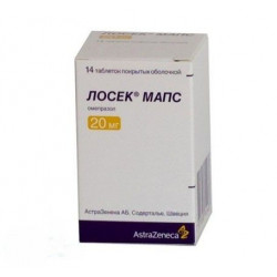 Buy Losek map of a 20mg tablet №14