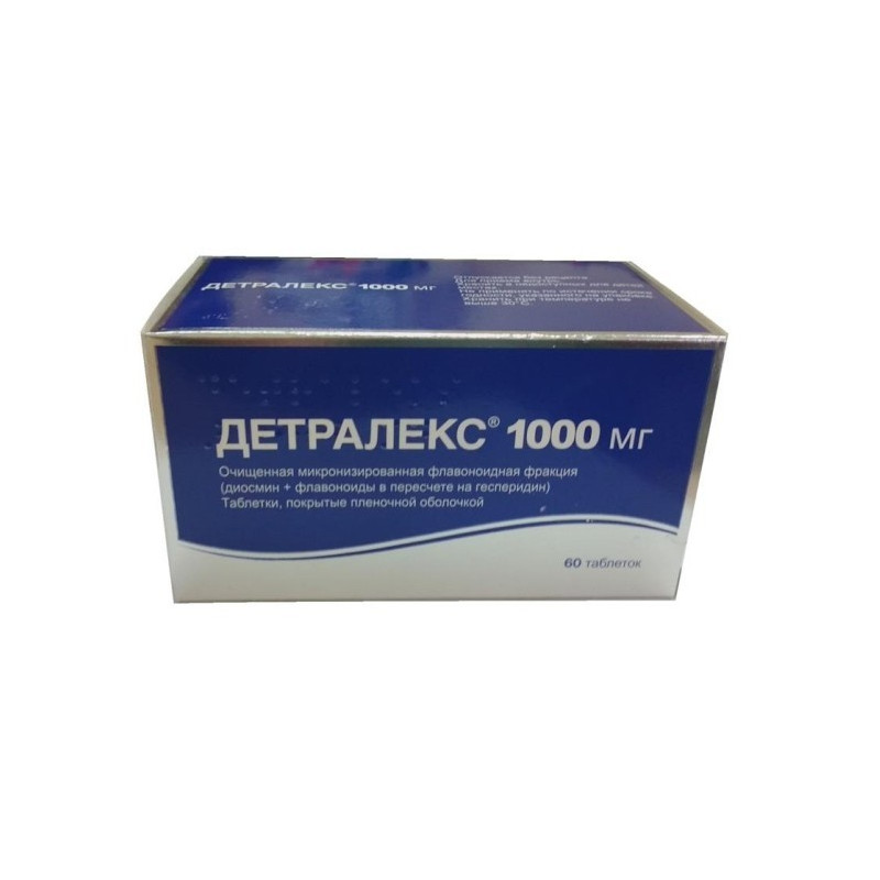 Buy Detralex coated tablets 1000mg №60