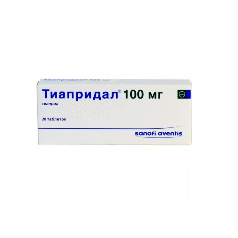 Buy Tyapridal tablets 100mg №20