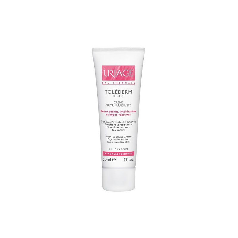 Buy Uriage (uiyazh) tolederm moisturizing soothing cream 50ml