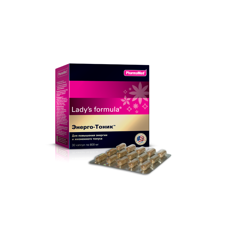 Buy Lady-with formula energy-tonic capsules No. 30