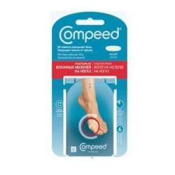 Buy Kompit plaster from wet calluses on the legs small No. 6