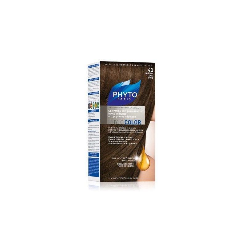Buy Phyto (phyto) fitokolor 4d light golden brown hair color
