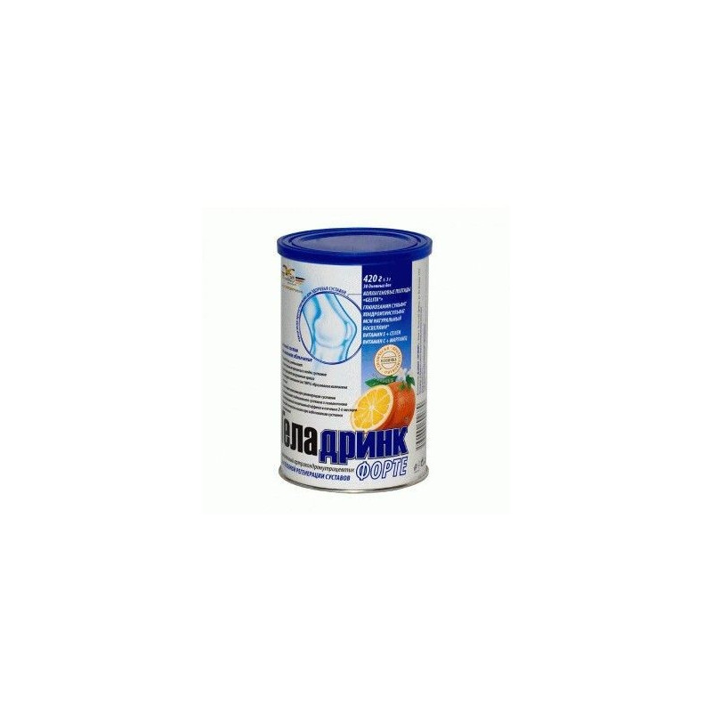 Buy Geladrink forte orange powder 420g
