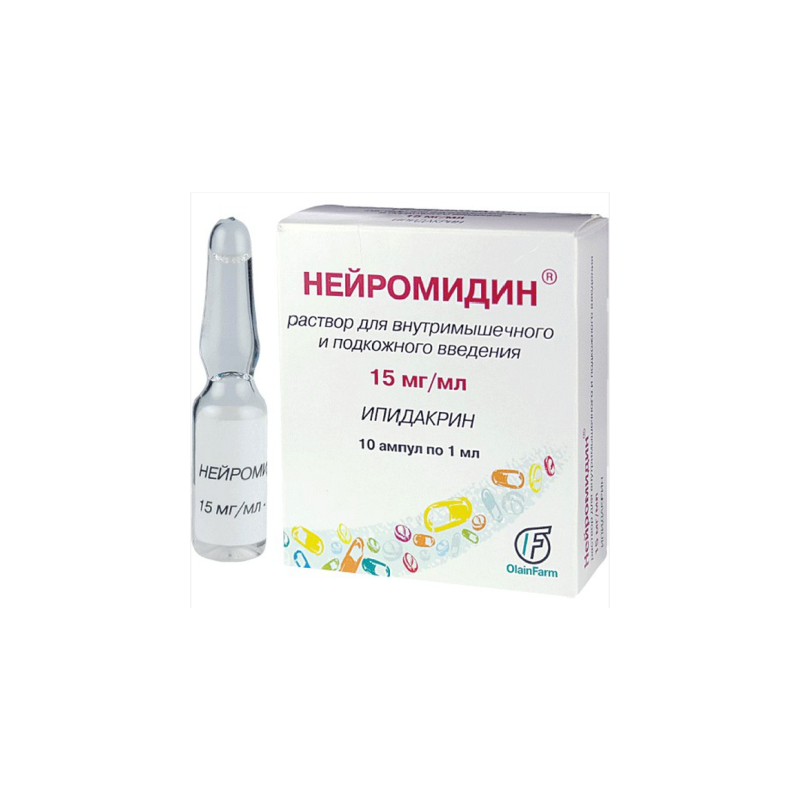 Buy Neuromidine ampoules 15mg / ml 1ml No. 10