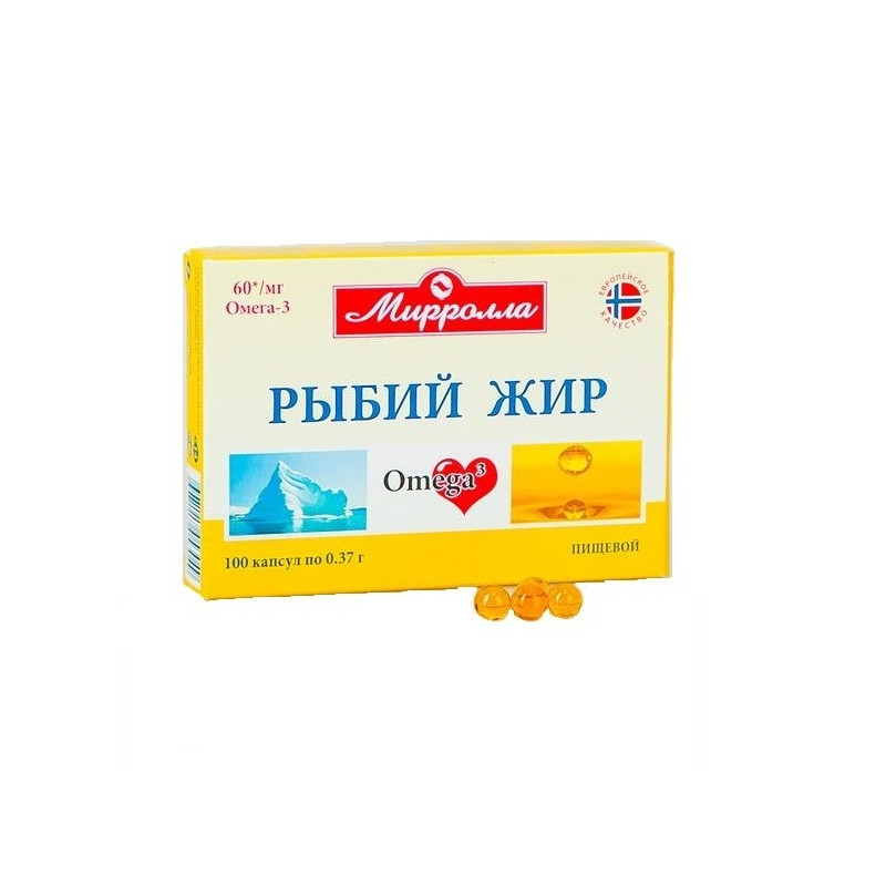 Buy Fish oil capsules of 0.3 g №100
