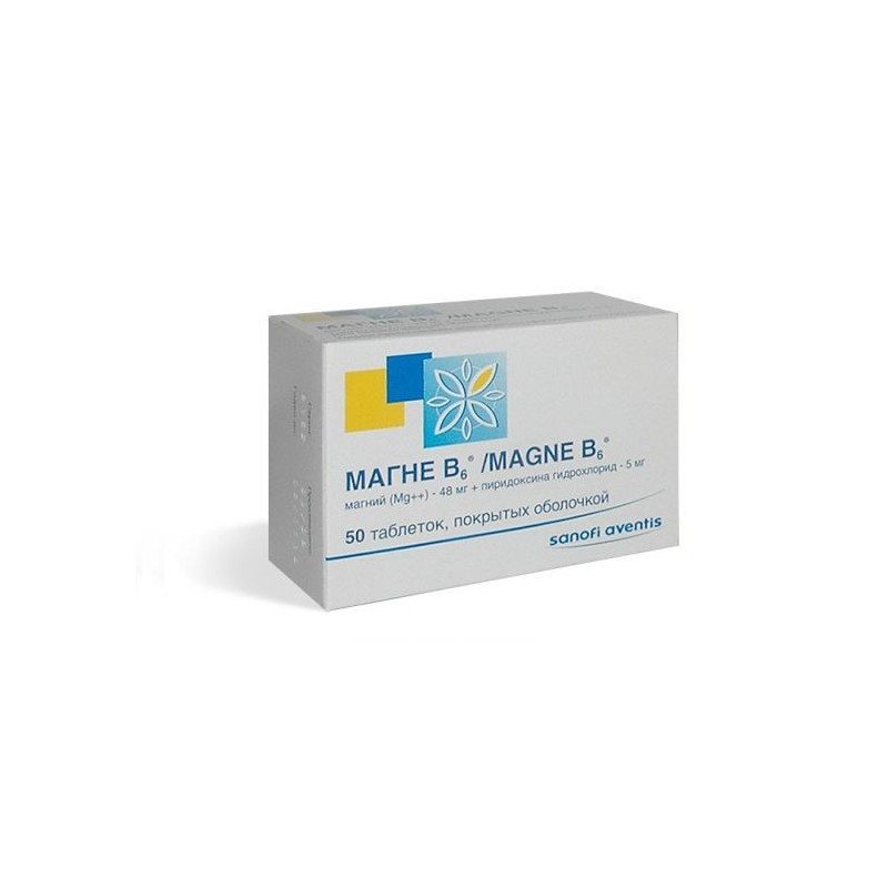 Buy Magne-B6 tablets No. 50