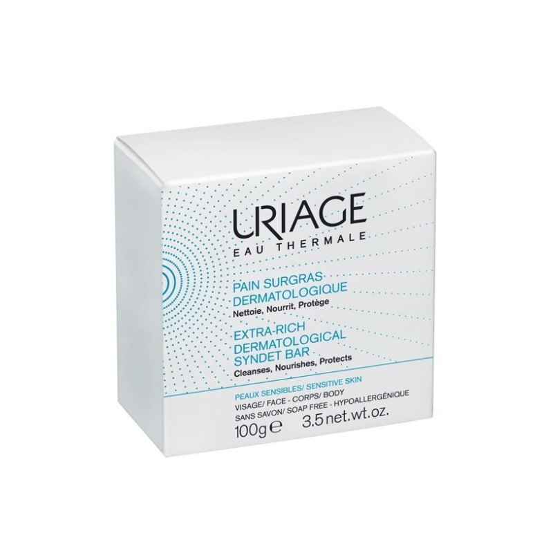 Buy Uriage (uyazh) enriched dermatological soap 100gr