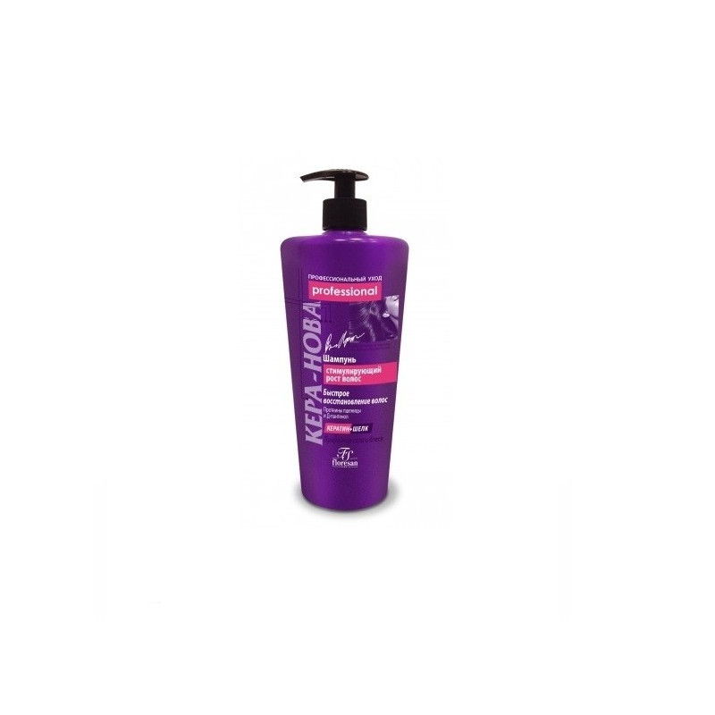 Buy Floresan kera-nova professional shampoo stimulating hair growth 750ml