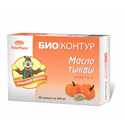 Buy Pumpkin oil capsules 340 mg №60