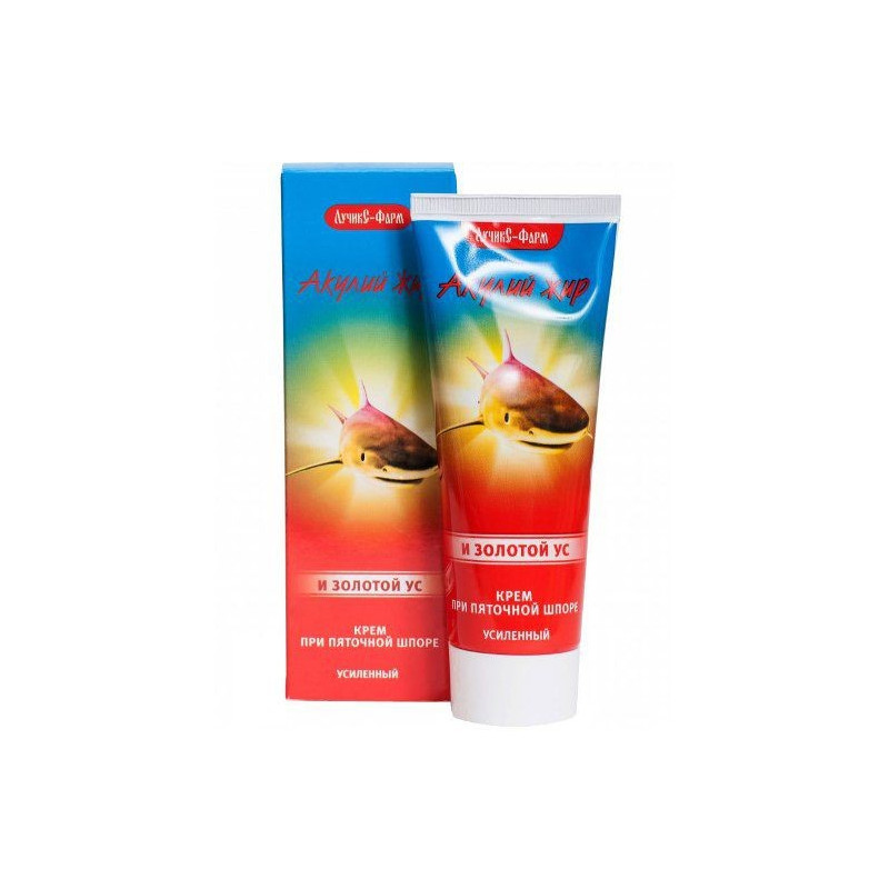 Buy Shark fat foot cream gold mustache 75ml