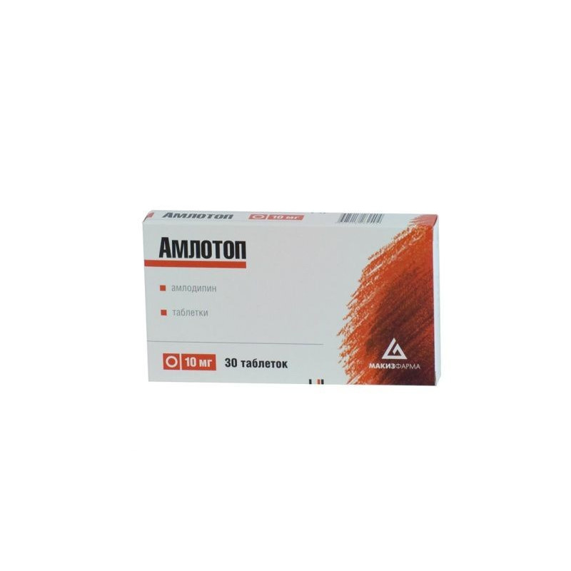 Buy Amlotop tablet 10mg №30