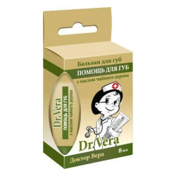 Buy Dr. Vera lip balm 8ml tea tree oil