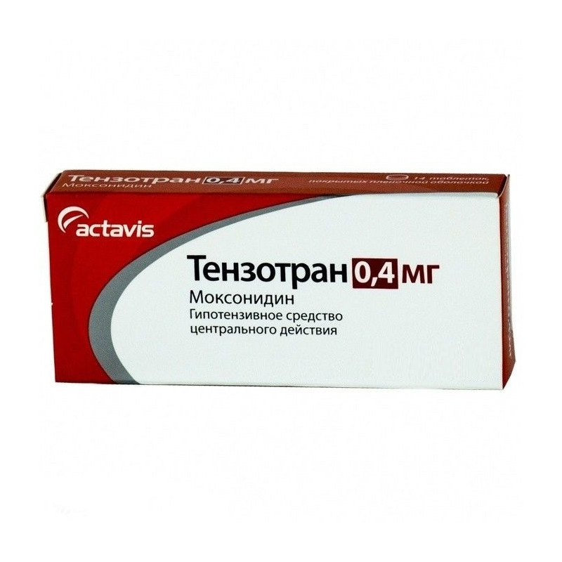 Buy Tenzotran tablets 0,4mg №14