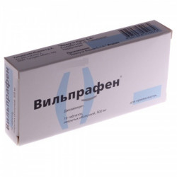 Buy Vilprafen coated tablets 500mg №10