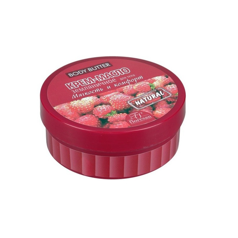 Buy Floresan oil-body cream strawberry 200ml