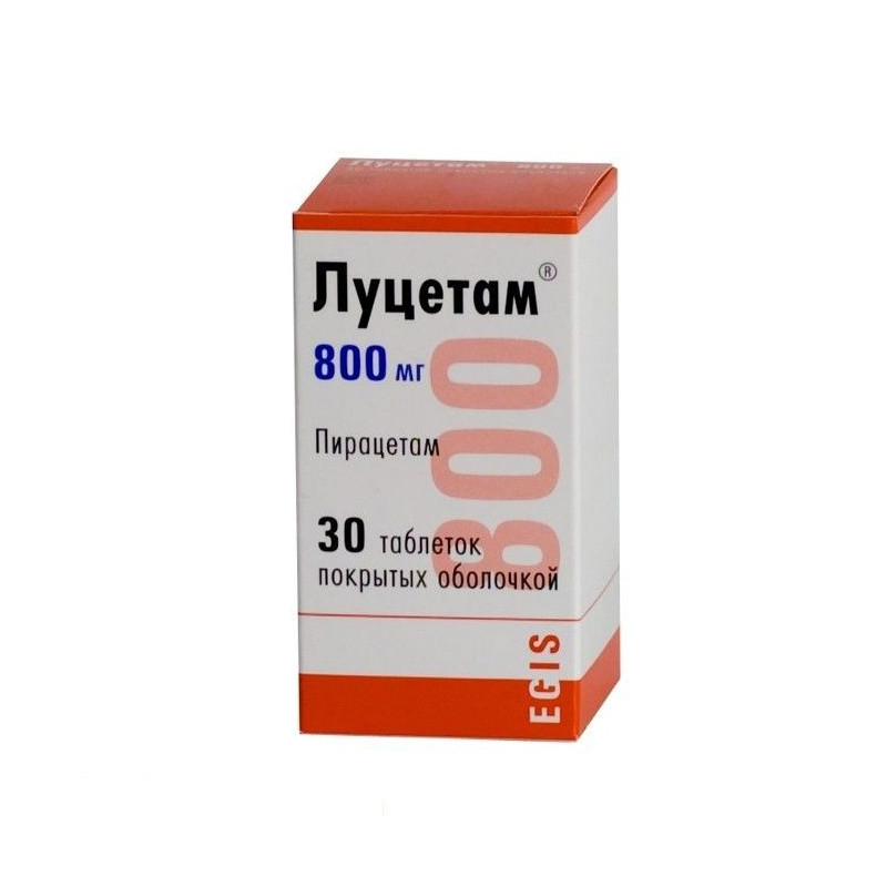 Buy Lucetam coated tablets 800mg №30