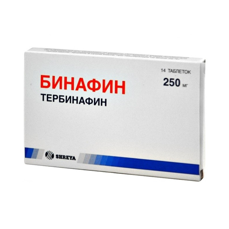 Buy Binafin tablets 250mg №14