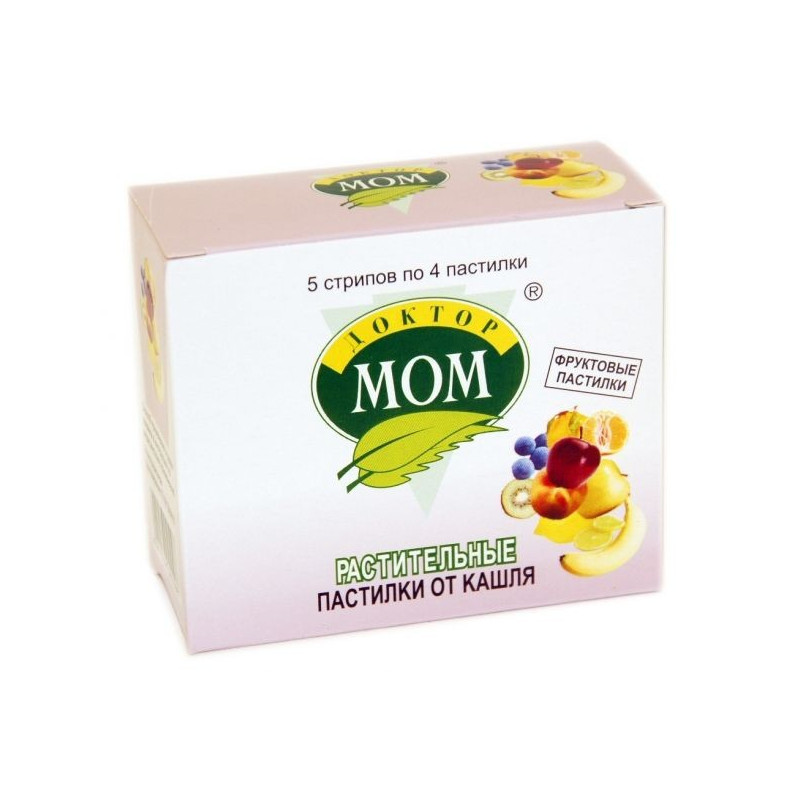 Buy Doctor mom pastilles cough number 20 fruit