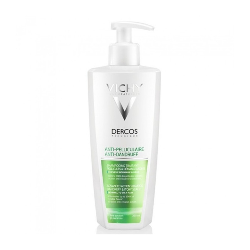Buy Vichy (Vichy) Derkos Dandruff Shampoo for Oily Hair 390ml