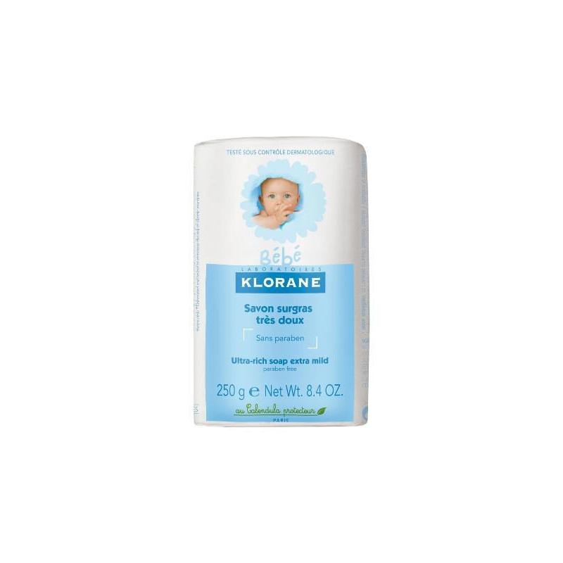 Buy Klorane (cloret) baby soap with calendula 250g