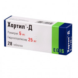 Buy Charter-d tablets 5mg / 25mg №28