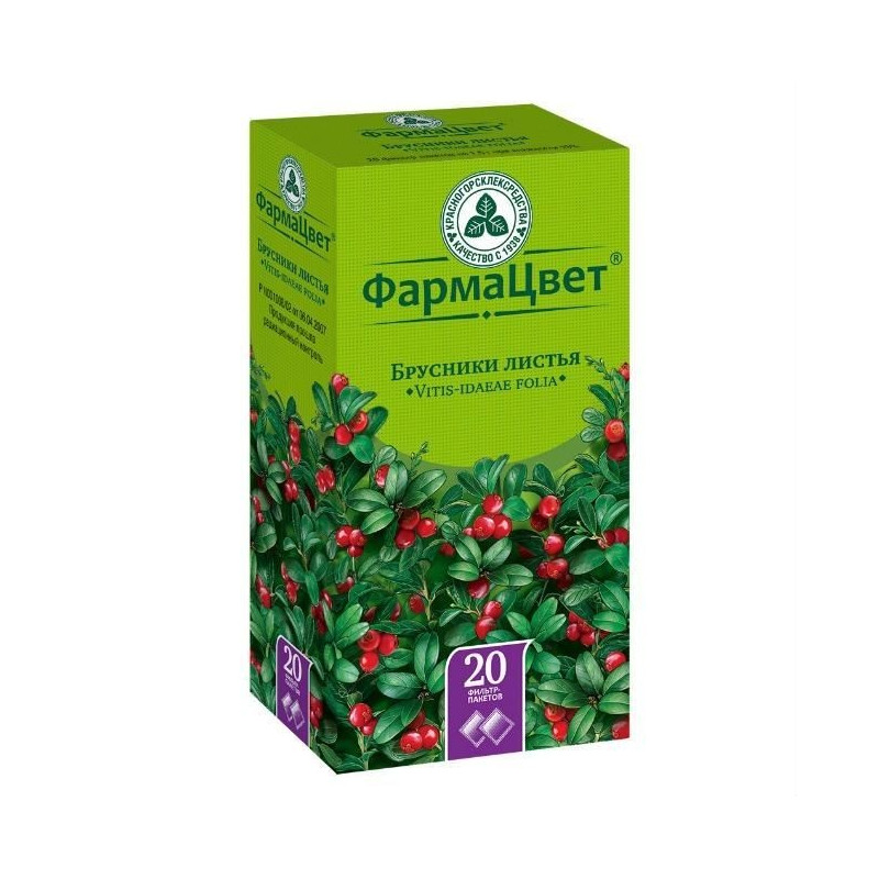 Buy Lingonberry leaf filter package 1.5g №20