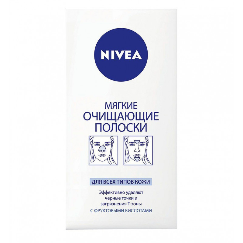 Buy Nivea (niveya) make-up cleaning strip t-zone number 8