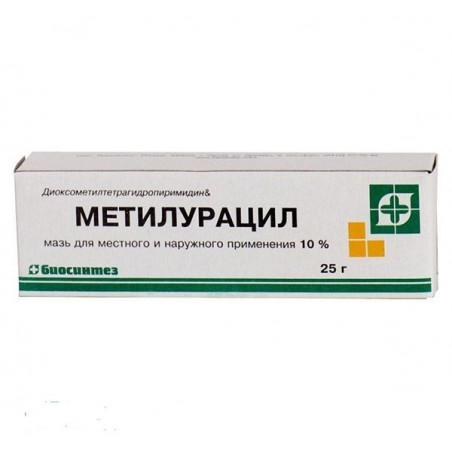 Methyluracil ointment 10% 25g