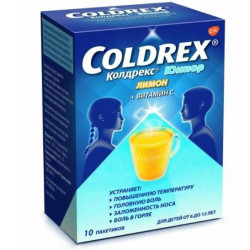 Buy Coldrex Junior Hot Drink Powder for Children №10