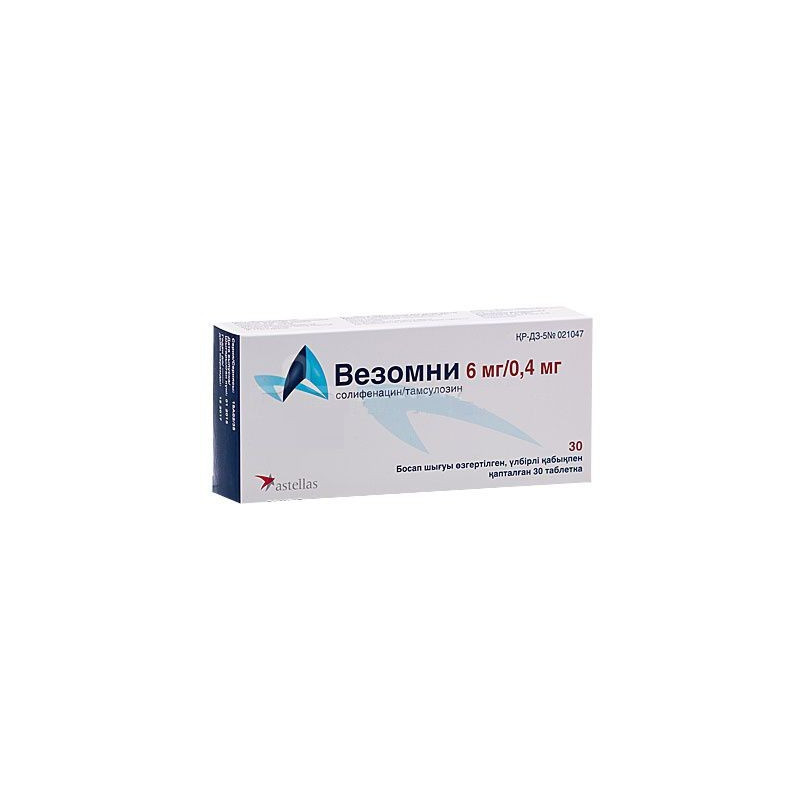 Buy Vesomni tablets 6mg + 0.4mg №30