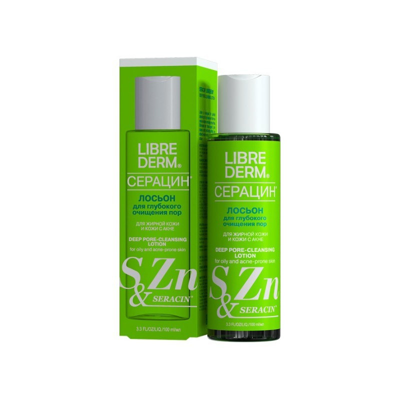 Buy Librederm (libriderm) seratsin lotion for deep cleansing of pores 100ml
