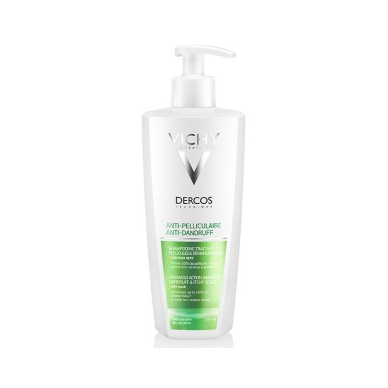 Buy Vichy (Vichy) Derkos Dandruff Shampoo for Dry Hair 390ml
