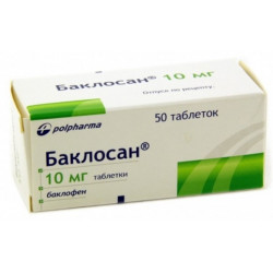 Buy Baclofen / baclosan / tablets 10 mg No. 50