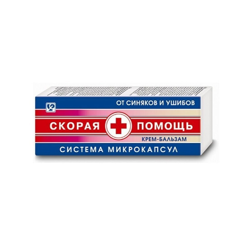 Buy Ambulance cream-balsam for bruises and bruises 100ml