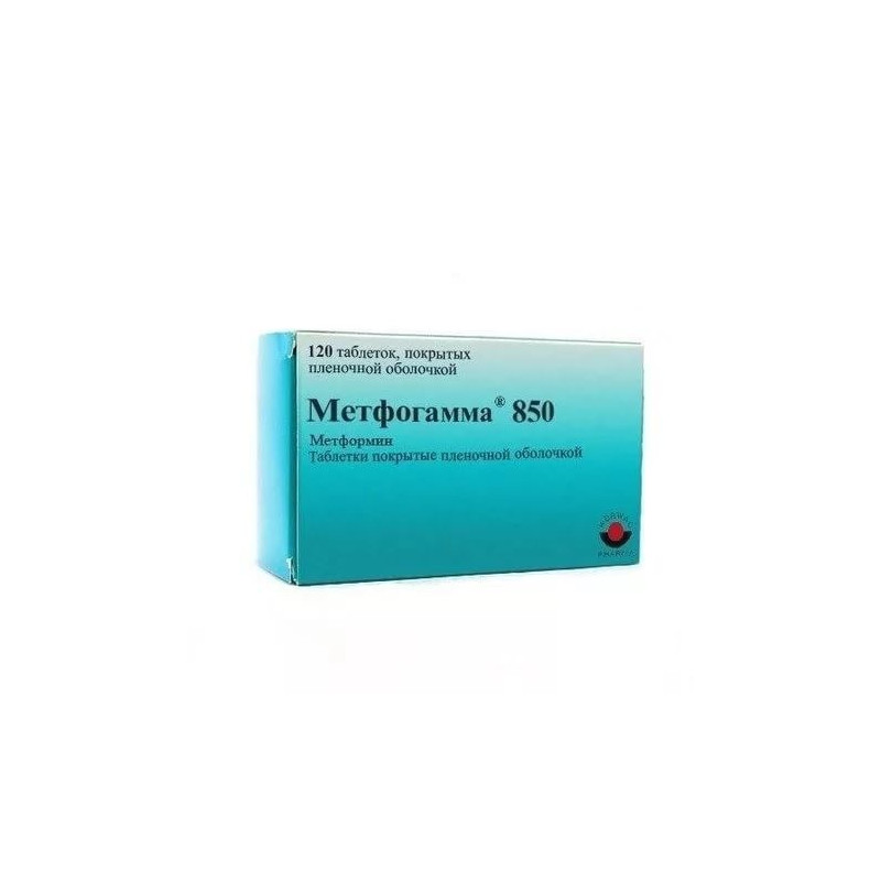 Buy Mettopogamma coated tablets 850mg №120