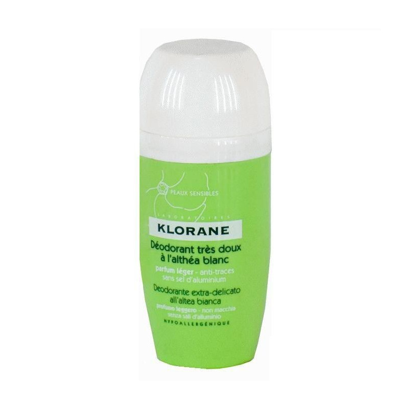 Buy Klorane (Kloran) deodorant ball ultra soft white marsh mallow 40ml
