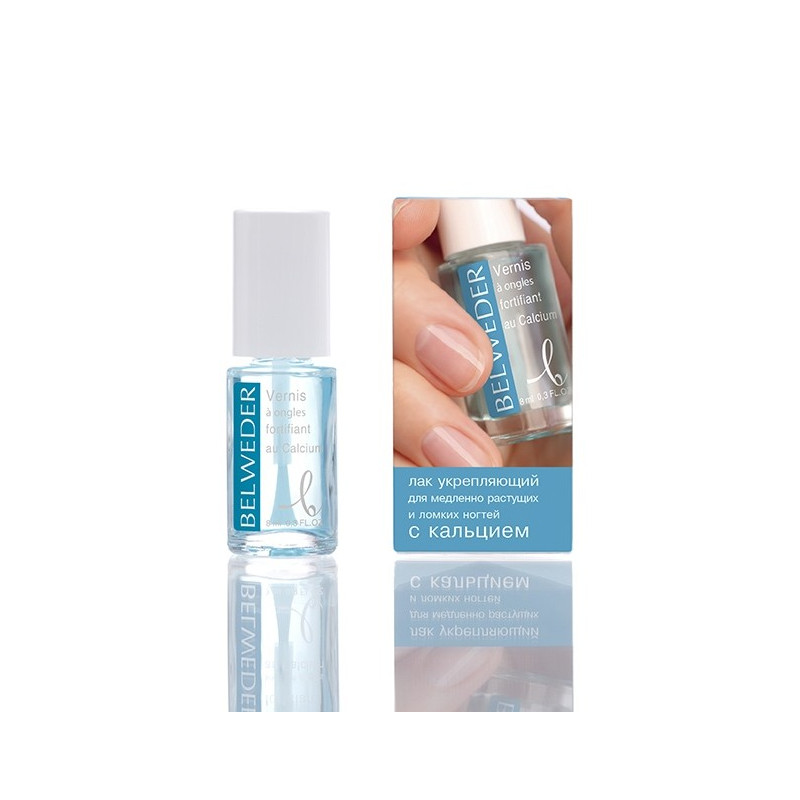 Buy Belweder (Belvedere) varnish for slow-growing and brittle nails 8ml calcium