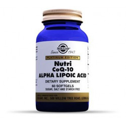 Buy Solgar (slang) nutrikoenzim q10 with alpha lipoi to-that capsule No. 60