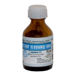 Buy Levomitsetina alcohol solution 3% 25ml