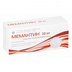 Buy Memantine coated tablets 20mg №90