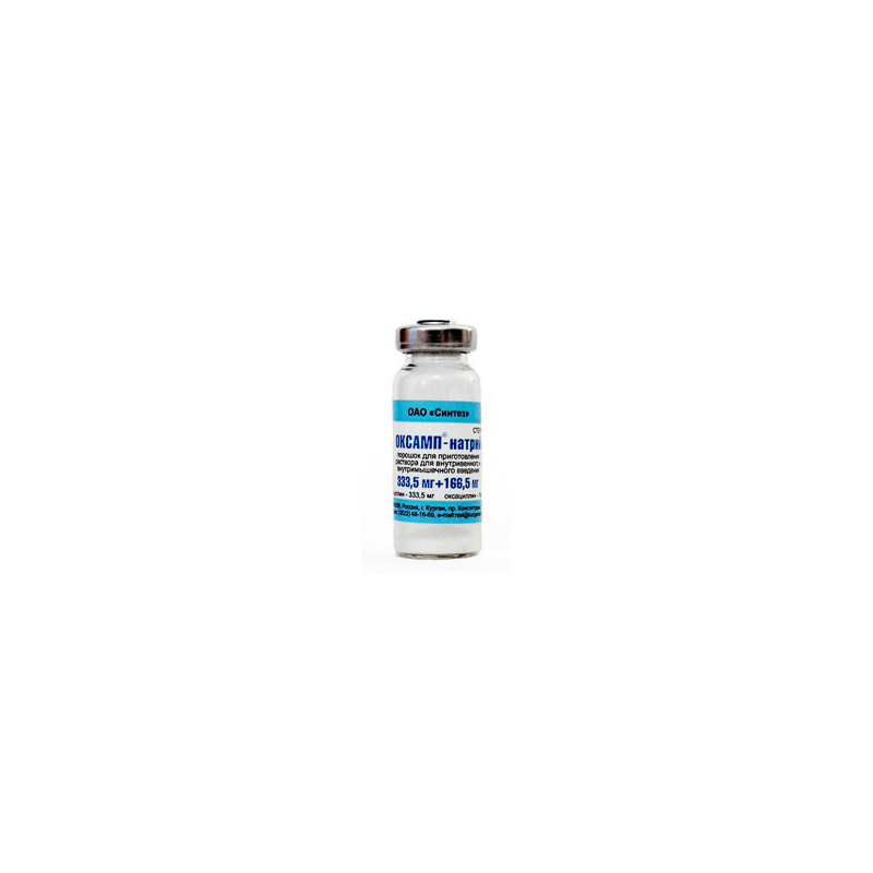 Buy Oxamp sodium (oxamsar) powder for injection 500mg bottle number 1