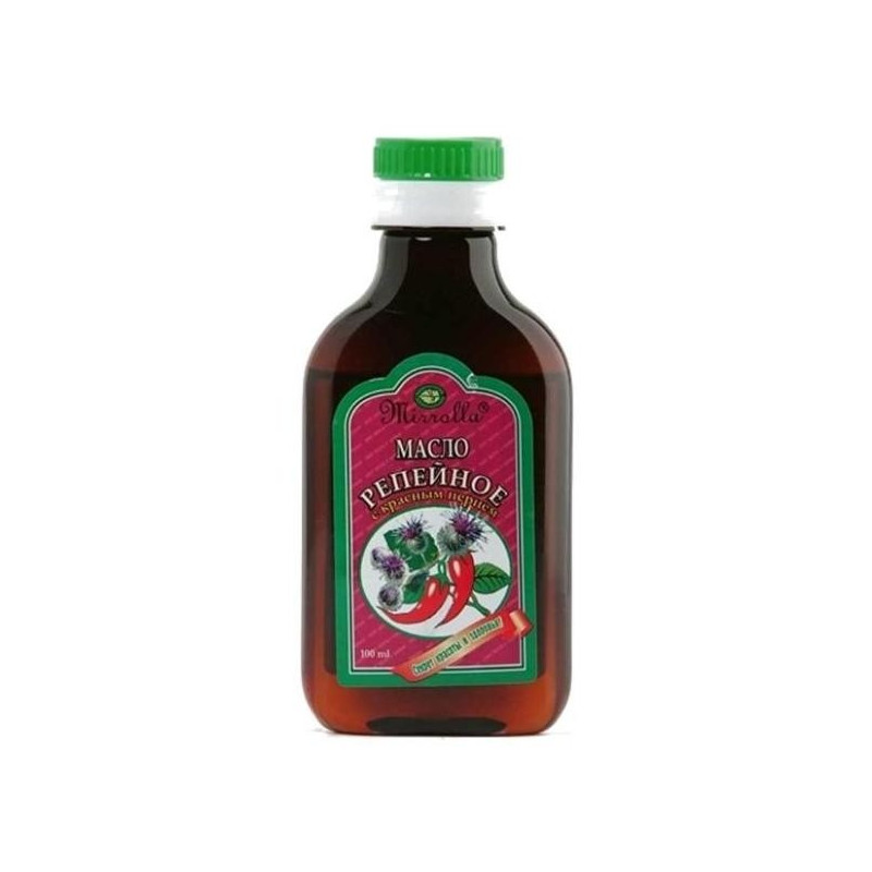 Buy Burdock oil with red pepper 100ml