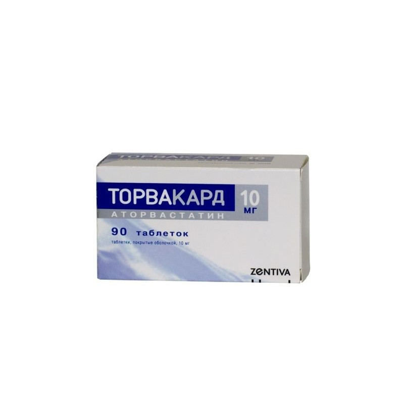 Buy Torvakard tablets 10 mg No. 90