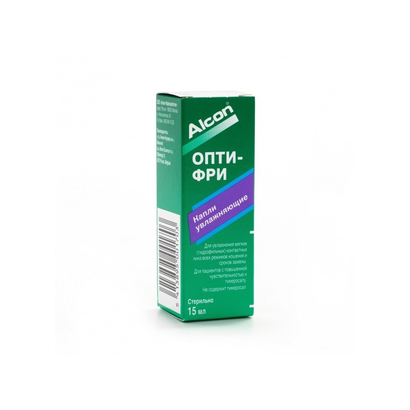 Buy Opti-free drops moisturizing when wearing contact lenses 15ml