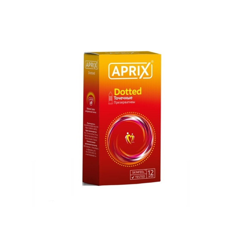 Buy Aprix condoms dotted (dotted) No. 12